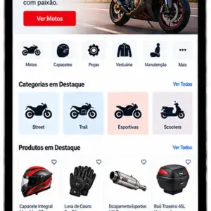 Site para Loja de Acessórios para Ciclistas Criar Site Profissional