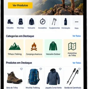 Site para Loja de Aventura e Viagem Criar Site Profissional