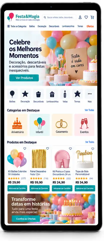 Site para Loja de Brinquedos Criativos Criar Site Profissional