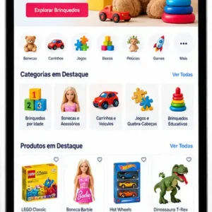 Site para Loja de Brinquedos e Presentes Criar Site Profissional