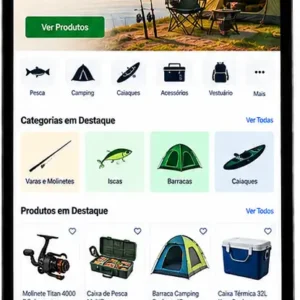 Site para Loja de Camping e Montanhismo Criar Site Profissional