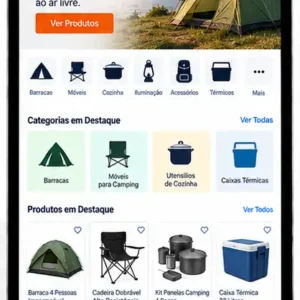 Site para Loja de Camping e Trilhas Criar Site Profissional
