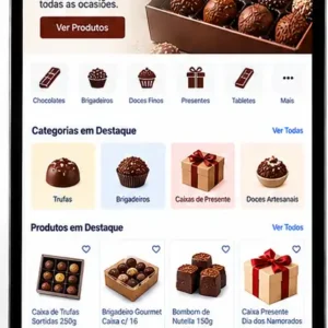 Site para Loja de Chocolates Artesanais Criar Site Profissional