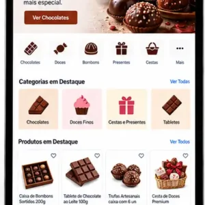 Site para Loja de Chocolates Gourmet Criar Site Profissional