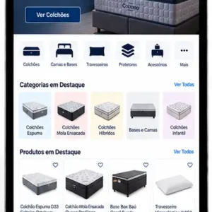 Site para Loja de Colchões e Sono Criar Site Profissional