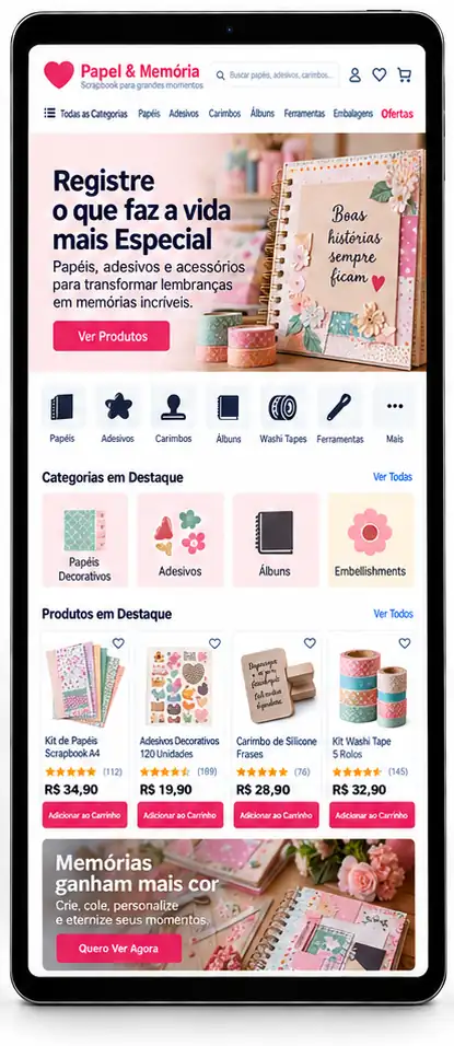 Site para Loja de Confeitaria e Festas Criar Site Profissional