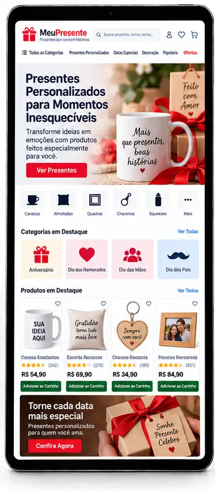 Site para Loja de Cosméticos Artesanais Criar Site Profissional