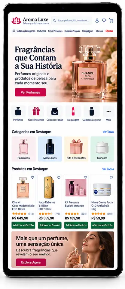 Site para Loja de Decoração Criativa Criar Site Profissional