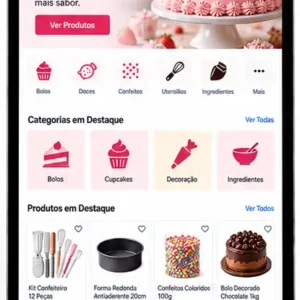 Site para Loja de Doces e Confeitaria Criar Site Profissional