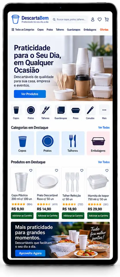 Site para Loja de Eletrodomésticos para Casa Criar Site Profissional