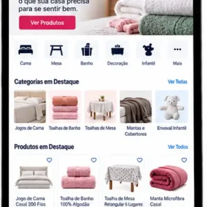 Site para Loja de Enxoval e Cama Criar Site Profissional