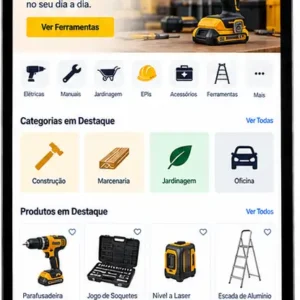Site para Loja de Ferramentas Profissionais Criar Site Profissional