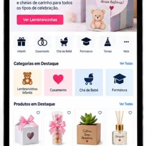Site para Loja de Lembrancinhas e Festas Criar Site Profissional
