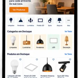 Site para Loja de Luminárias e Iluminação Criar Site Profissional