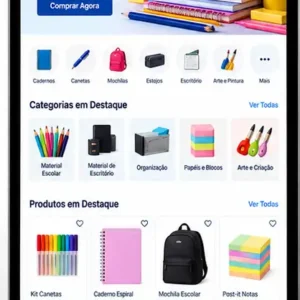 Site para Loja de Material Escolar Criar Site Profissional