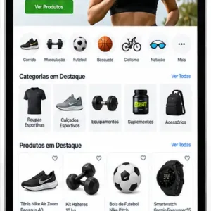 Site para Loja de Moda Fitness Criar Site Profissional