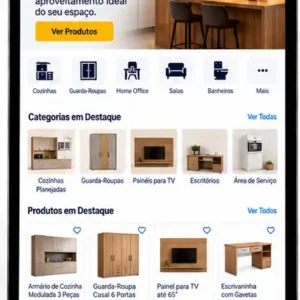 Site para Loja de Móveis para Sala Criar Site Profissional