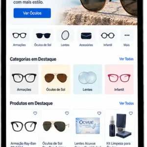 Site para Loja de Óculos de Sol Criar Site Profissional