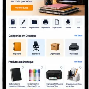 Site para Loja de Organização e Escritório Criar Site Profissional