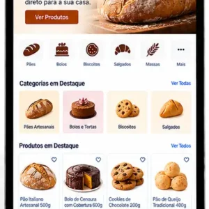 Site para Padaria Artesanal e Loja de Pães Criar Site Profissional