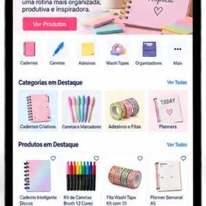 Site para Loja de Papelaria Criativa Criar Site Profissional