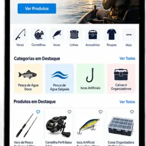 Site para Loja de Pesca Esportiva Criar Site Profissional