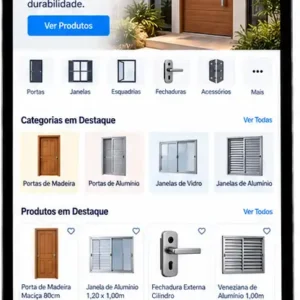 Site para Loja de Portas e Janelas Criar Site Profissional