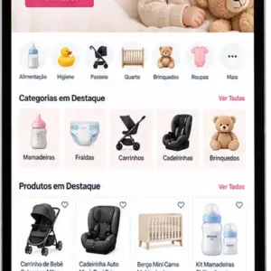 Site para Loja de Produtos para Bebê Criar Site Profissional