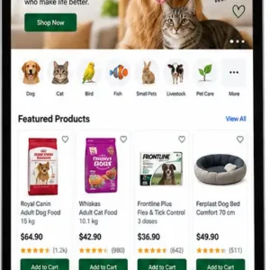 Site para Loja de Produtos para Cães Criar Site Profissional
