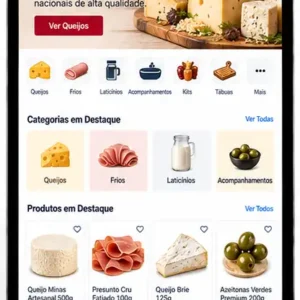Site para Loja de Queijos e Produtos Artesanais Criar Site Profissional