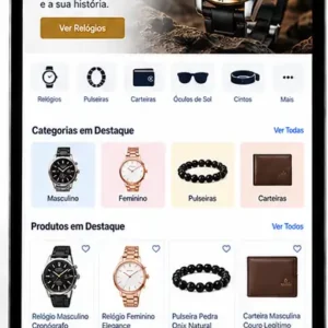 Site para Loja de Relógios de Luxo Criar Site Profissional