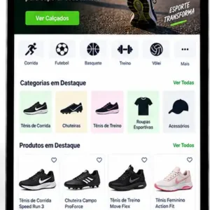 Site para Loja de Tênis e Calçados Criar Site Profissional