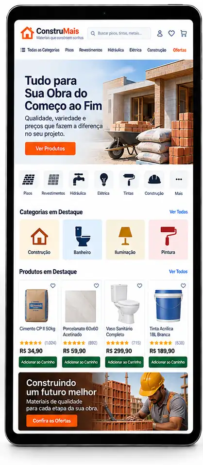 Site para Loja de Utilidades Domésticas Criar Site Profissional