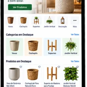 Site para Loja de Vasos e Decoração Criar Site Profissional