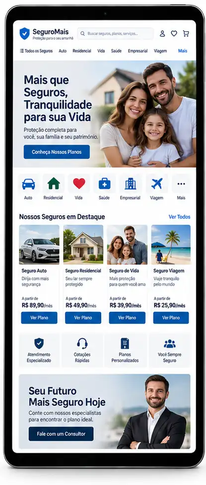 Site para Loja de Viagens e Turismo Criar Site Profissional