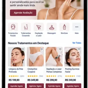 Site para Clínica de Estética e Beleza Criar Site Profissional