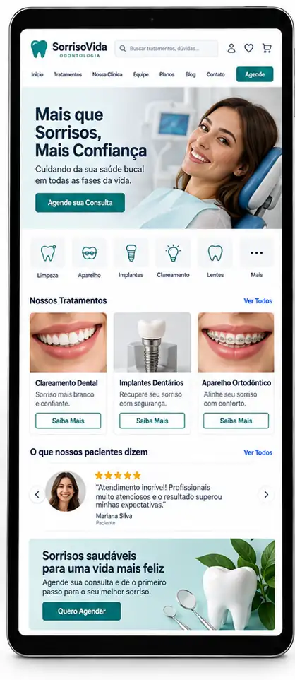 Site para Clínica de Estética Facial Criar Site Profissional
