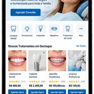 Site para Dentista e Clínica Odontológica Criar Site Profissional