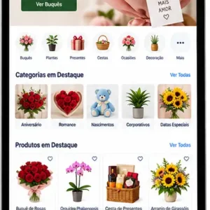 Site para Floricultura e Presentes Online Criar Site Profissional
