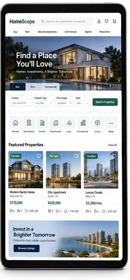 Site para Imobiliária de Casas de Alto Padrão Criar Site Profissional