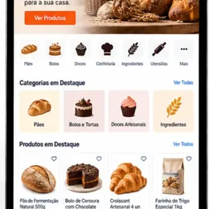 Site para Padaria Artesanal e Venda de Pães Online Criar Site Profissional
